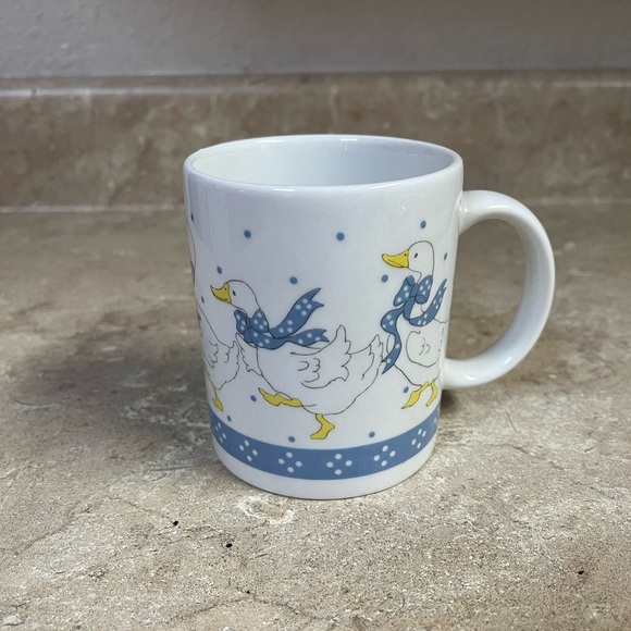 Other - Vintage Country Goose Ceramic Mug